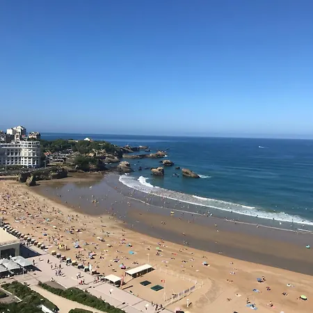 Beau Rénové, Balcon, Accès Plage, Piscine Biarriz